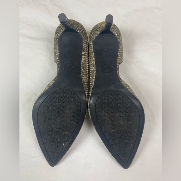 Michael Kors Nathalie Flex High Pump Metallic Size 9.5 - Picture 6 of 7